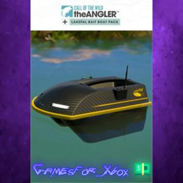☀️Call of the Wild The Angler - LakePal Bait Boat Pack XBOX DLC