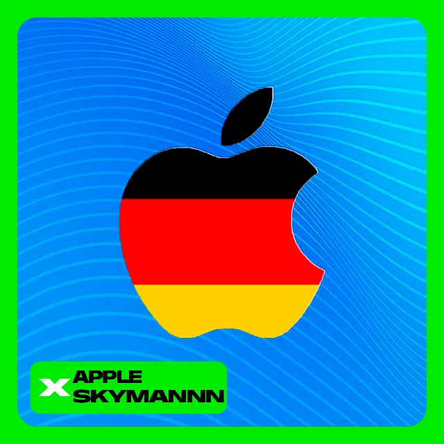 iTunes &amp; App Store Gift Card Apple 2€-250€ ГЕРМАНИЯ