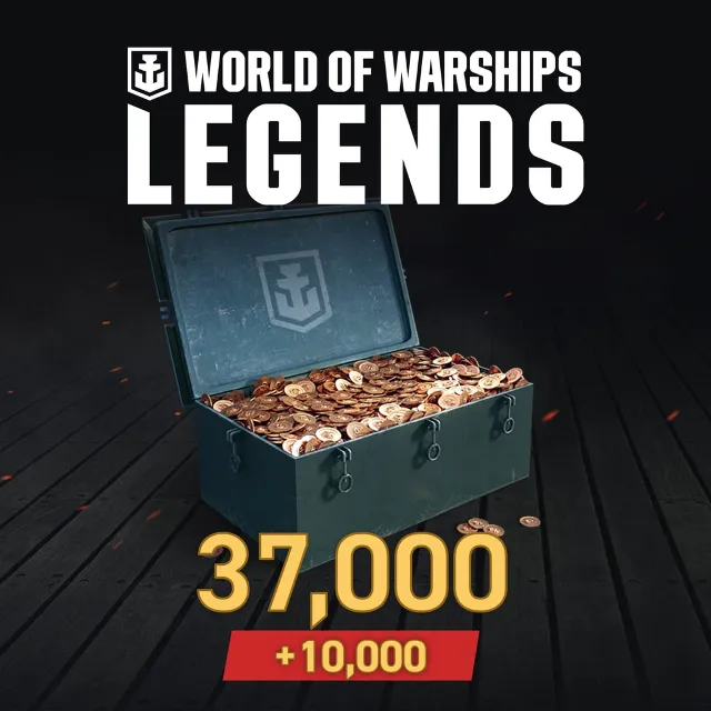 World of Warships: Legends - 47,000 Doubloons PS4 ПСН