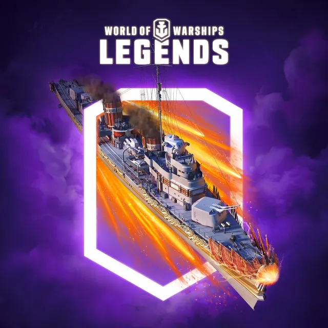 World of Warships: Legends — PS5 Красное зарево ПСН