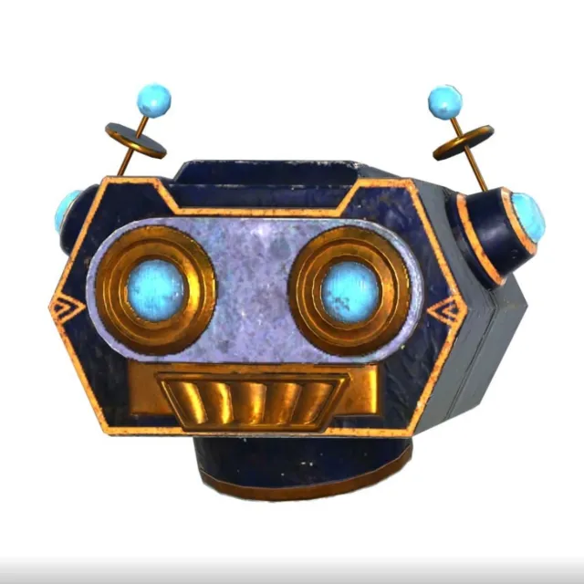 ✅Fallout 76 Светящаяся Маска Робота Fasnacht 2024 + 🎁