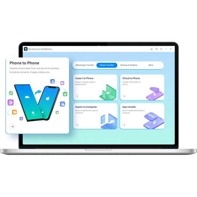MobileTrans WhatsApp mac ПЕРЕНОС ДАННЫХ IPHONE&amp;ANDROID