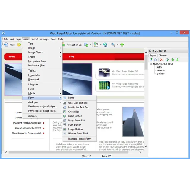 Ключ лицензии Web Page Maker - всего $1
