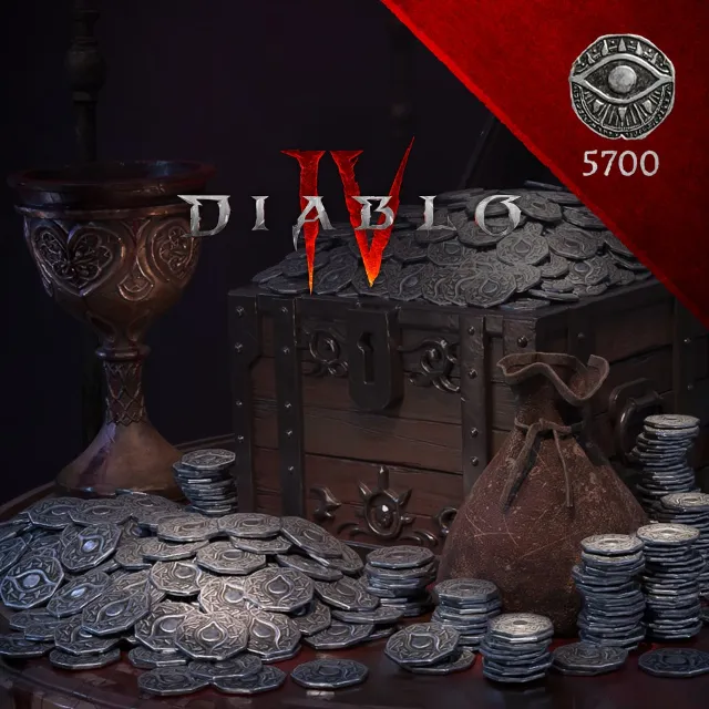 ✅Diablo® IV - 5700 ед. платины: 5000 + 700 ед. Платины
