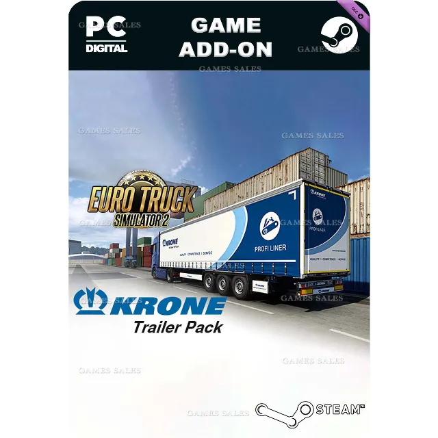 ✅💙EURO TRUCK SIMULATOR 2 - KRONE TRAILER PACK💙STEAM🤖
