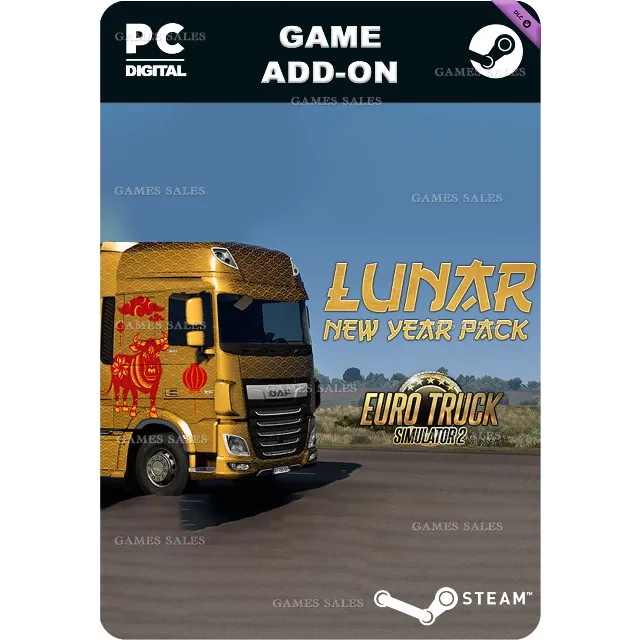 ✅💙EURO TRUCK SIMULATOR 2 - LUNAR NEW YEAR PACK💙STEAM