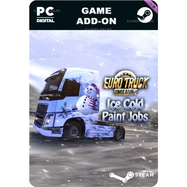 ✅💙EURO TRUCK SIMULATOR 2 - ICE COLD PAINT JOBS PACK💙