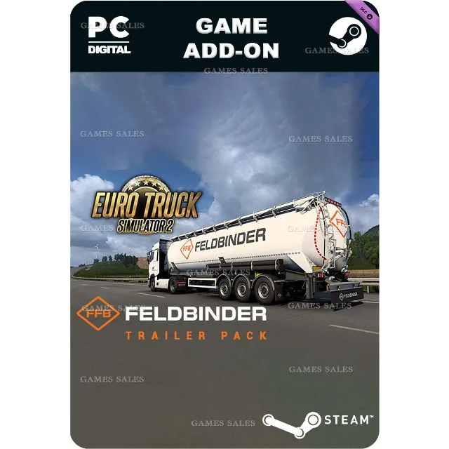✅💙EURO TRUCK SIMULATOR 2 - FELDBINDER TRAILER PACK💙