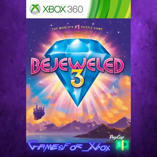 ☀️Bejeweled 3 XBOX