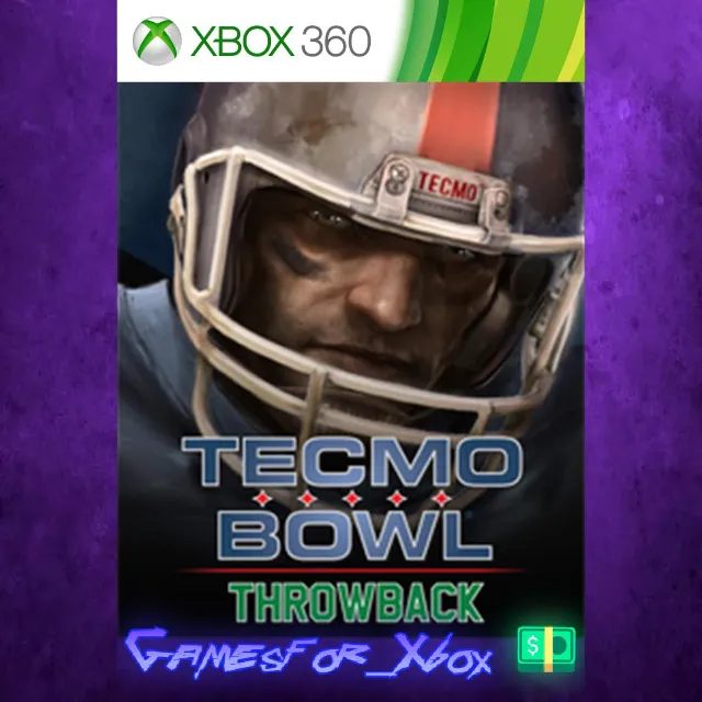 ☀️Tecmo Bowl Throwback XBOX