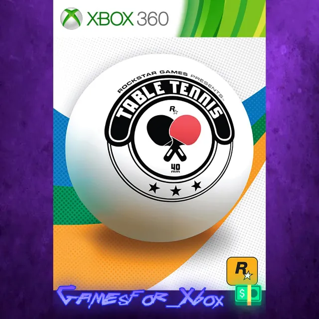 ☀️Rockstar Table Tennis XBOX