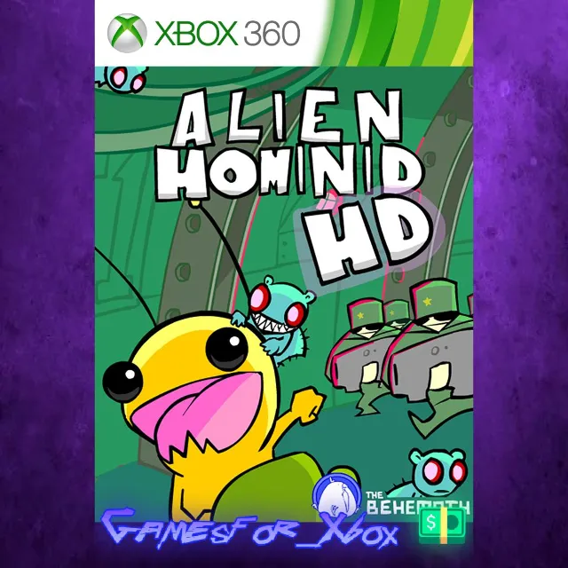 ☀️Alien Hominid HD XBOX