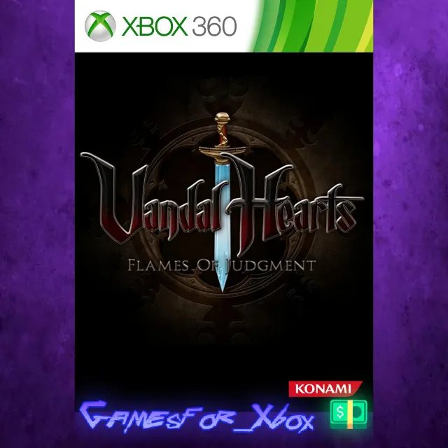 ☀️Vandal Hearts Flames of Judgment XBOX