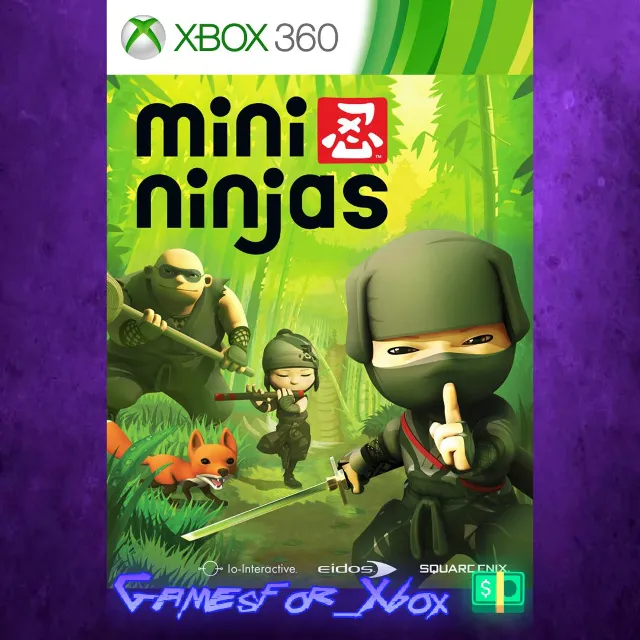 ☀️MINI NINJAS XBOX
