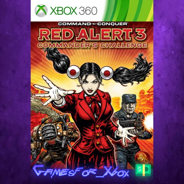 ☀️Command &amp; Conquer Red Alert 3 Commander's Challe XBOX