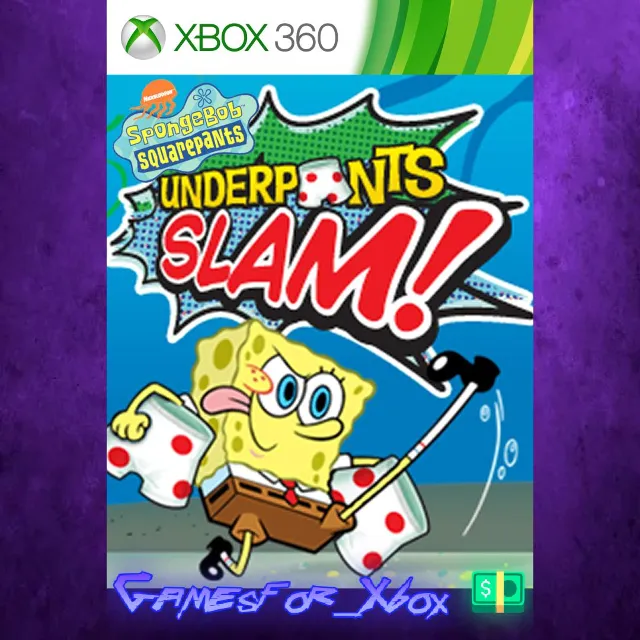 ☀️SpongeBob SquarePants Underpants Slam! XBOX