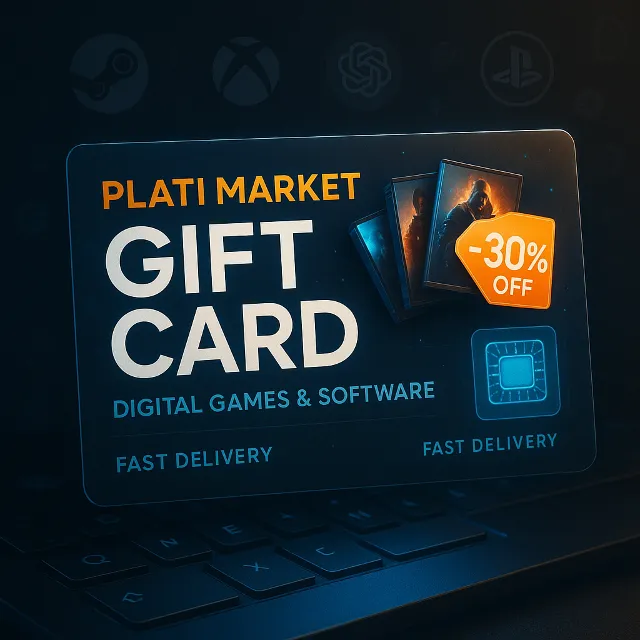 Plati Market Gift Card | Цифровые Игры и ПО со Скидкой