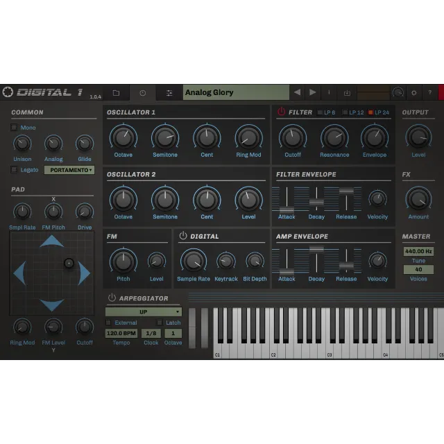 🔑 Tracktion RetroMod Digital 1