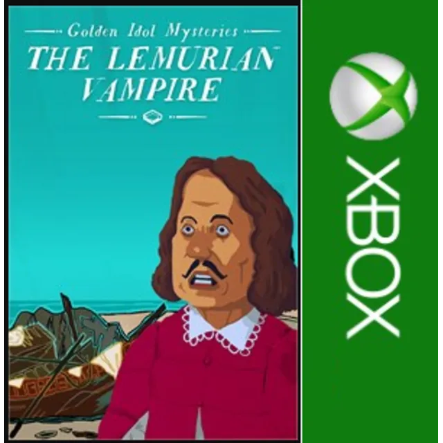 ☑️⭐The Case of the Golden Idol: Lemurian Vampire XBOX⭐