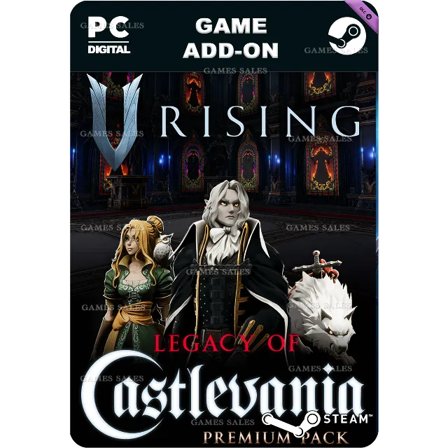 ✅💙V RISING  НАБОР LEGACY OF CASTLEVANIA PREMIUM💙STEAM
