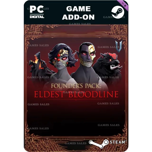 ✅💙V RISING - FOUNDER'S PACK: ELDEST BLOODLINE💙STEAM
