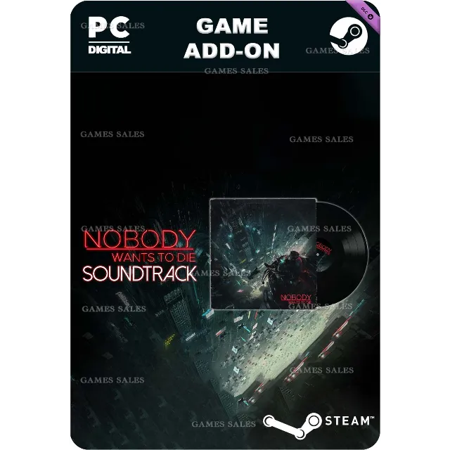 ✅💙NOBODY WANTS TO DIE SOUNDTRACK DLC💙STEAM GIFT🤖АВТО