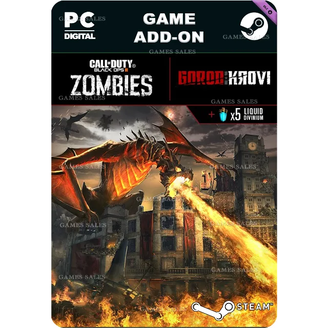 ✅💙CALL OF DUTY: BLACK OPS III  GOROD KROVI ZOMBIES MAP