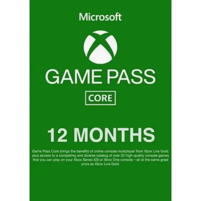 ✔️Подписка Xbox Game Pass Core на 12 месяцев ИНДИЯ✔️