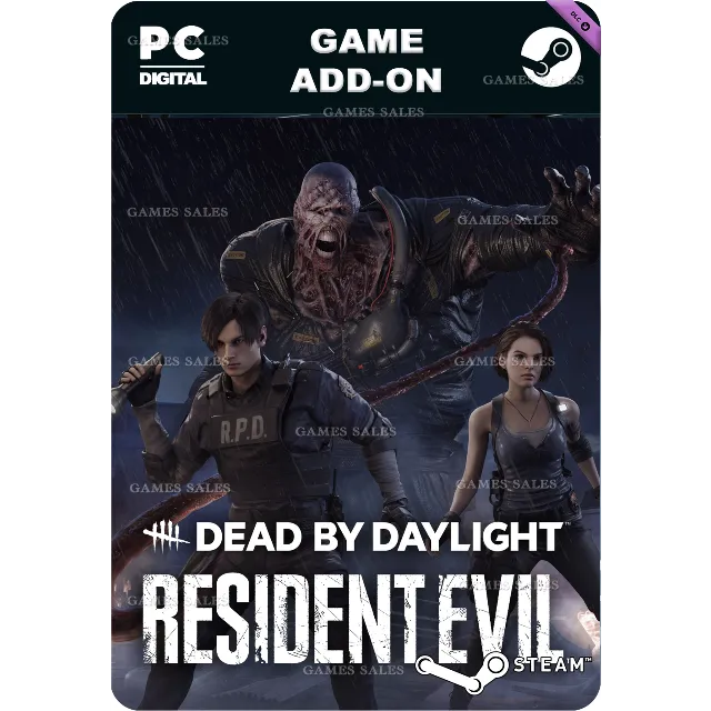 ✅💙DEAD BY DAYLIGHT - RESIDENT EVIL CHAPTER💙STEAM GIFT