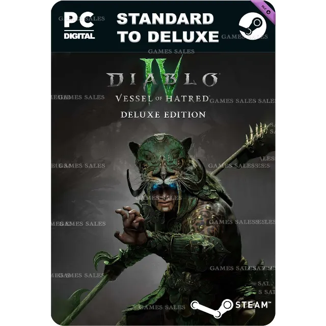 ✅💙DIABLO IV: VESSEL OF HATRED STANDARD TO DELUXE UPGRA