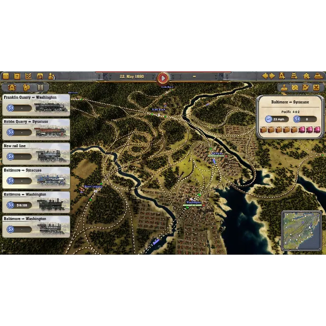 🔥Railway Empire\Steam\Весь Мир + РФ\Ключ