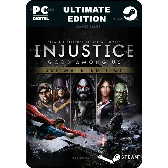 ✅💙INJUSTICE: GODS AMONG US ULTIMATE EDITION💙STEAM