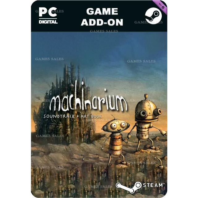 ✅💙MACHINARIUM SOUNDTRACK + ART BOOK💙STEAM GIFT🤖АВТО