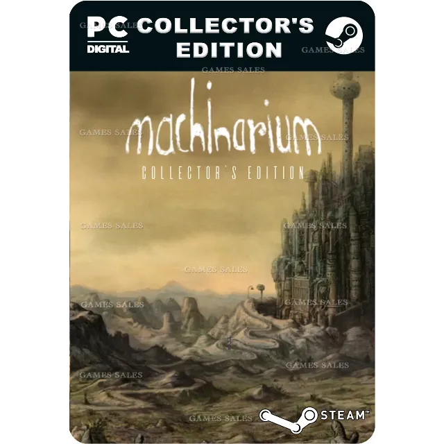 ✅💙MACHINARIUM - COLLECTOR'S EDITION💙STEAM GIFT🤖АВТО