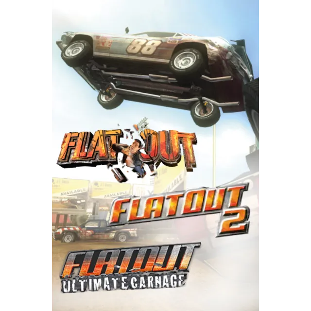 FlatOut 1, 2, Ultimate Carnage (Аренда Steam 7 дней)