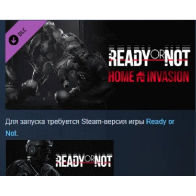 Ready or Not: Home Invasion DLC АВТОДОСТАВКА STEAM РОССИЯ
