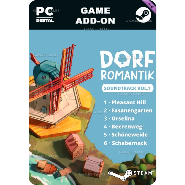 ✅💙DORFROMANTIK САУНДТРЕК 1💙STEAM GIFT🤖АВТОДОСТАВКА🤖
