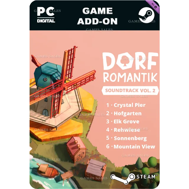 ✅💙DORFROMANTIK SOUNDTRACK VOL. 2💙STEAM GIFT🤖АВТО