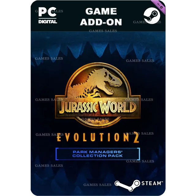 ✅💙JURASSIC WORLD EVOLUTION 2 PARK MANAGERS' COLLECTION
