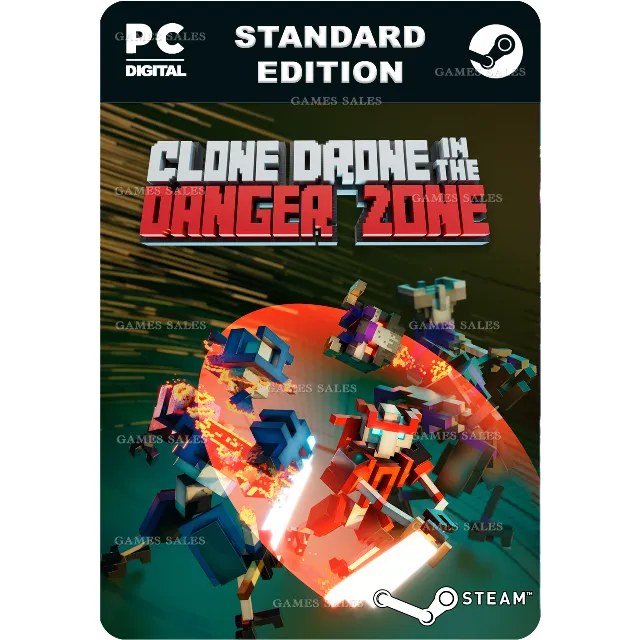 ✅💙CLONE DRONE IN THE DANGER ZONE💙STEAM GIFT🤖АВТО