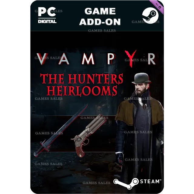 ✅💙VAMPYR - THE HUNTERS HEIRLOOMS DLC💙STEAM GIFT🤖АВТО