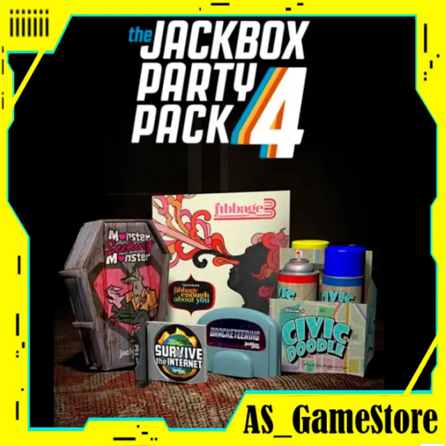 ⚫️The Jackbox Party Pack 4 / Джек бокс пати | ПК Epic Games EGS