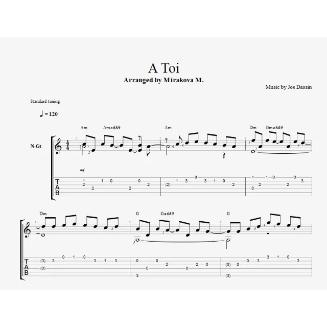 Joe Dassin  - A Toi