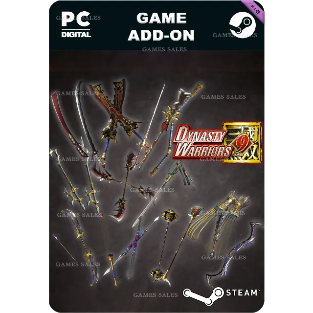 ✅💙DYNASTY WARRIORS 9 ADDITIONAL WEAPONS SET💙STEAM