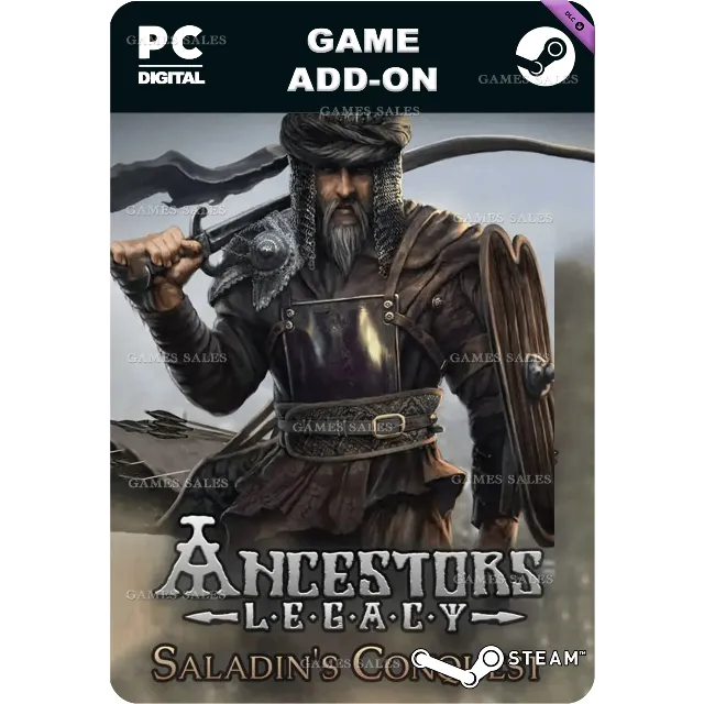✅💙ANCESTORS LEGACY - SALADIN'S CONQUEST💙STEAM GIFT