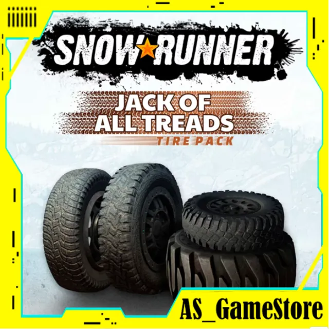 ⚫️SnowRunner - Набор покрышек / Jack of All Treads Tire Pack | ПК Epic Games EGS