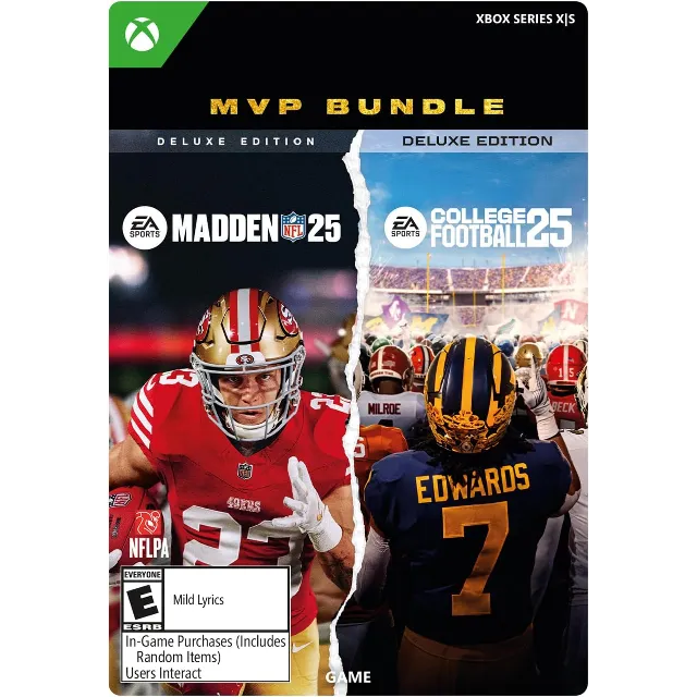 EA SPORTS MVP NFL 25 &amp; College Football 25 Xbox One XS