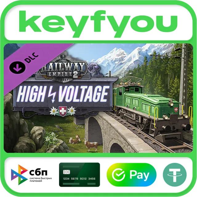 Railway Empire 2 - High Voltage / STEAM DLC КЛЮЧ 🔥