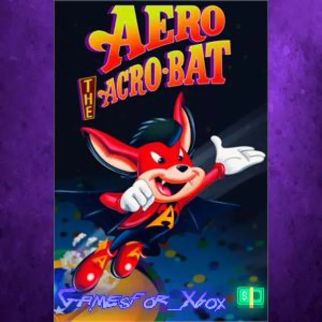 ☀️Aero The Acro-Bat XBOX