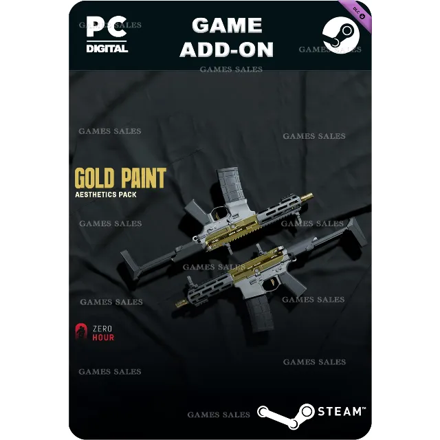 ✅💙ZERO HOUR - AESTHETICS PACK "GOLD"💙STEAM GIFT🤖АВТО